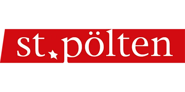 Das offizielle Logo des Magistrat St. Pölten im Rahmen der LYYNX Case Study zum Thema Lizenzmanagement.